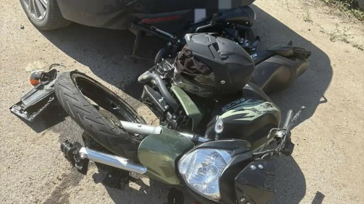 Водитель мопеда попал в тройное ДТП в Энгельсе