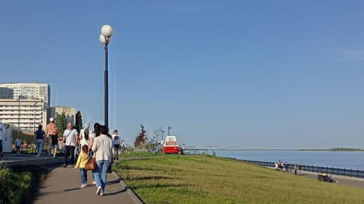 Синоптики прогнозируют до +32°C и переменную облачность в Саратове