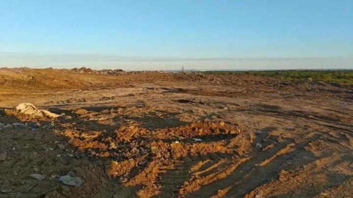На мусорном полигоне в Балакове устранили все очаги тления