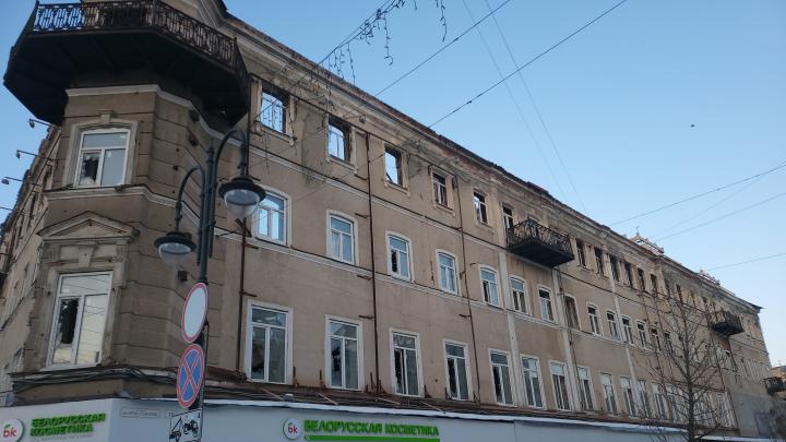 Найден подрядчик, который подготовит смету для восстановления сгоревшей гостиницы «Россия» в Саратове