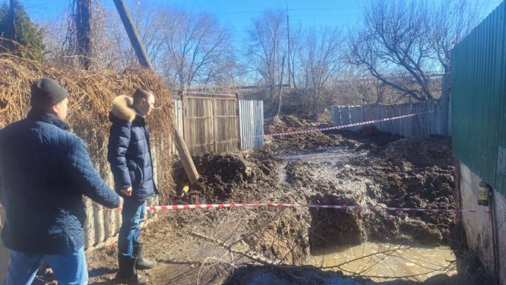 Глава Энгельсского района проконтролировал устранение коммунальных аварий