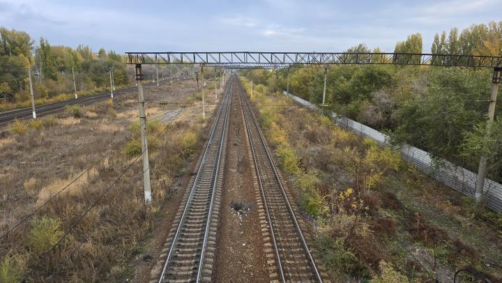 В Саратове на Стрелке поезд сбил насмерть женщину