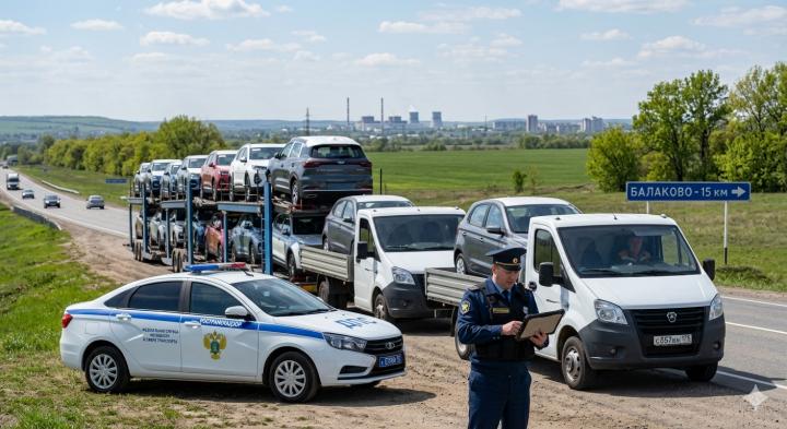 Контрабандный транзит из Китая: под Балаковом водитель «ГАЗели» попался на взятке инспектору Ространснадзора