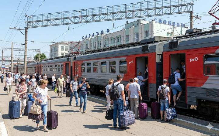 Праздничный график: 12 июня в Саратовской области изменится расписание пригородных поездов