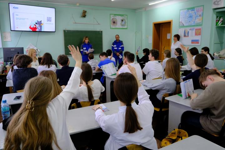 Более 2 тысяч школьников Саратовской области стали участниками уроков газовой безопасности 