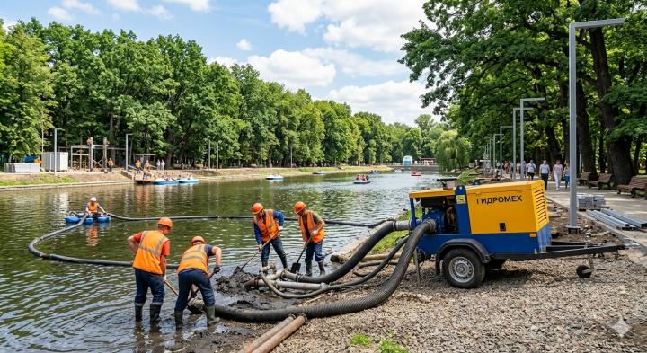 Вывезено 1600 тонн ила: глава Саратова проверил масштабное благоустройство Городского парка
