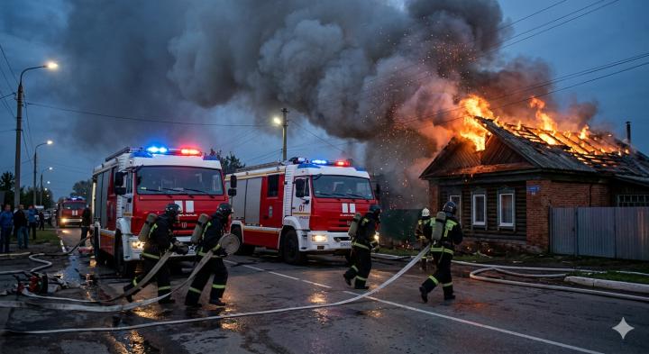В Саратовской области ликвидировали 14 пожаров, включая крупные возгорания в Аркадаке и Вольске