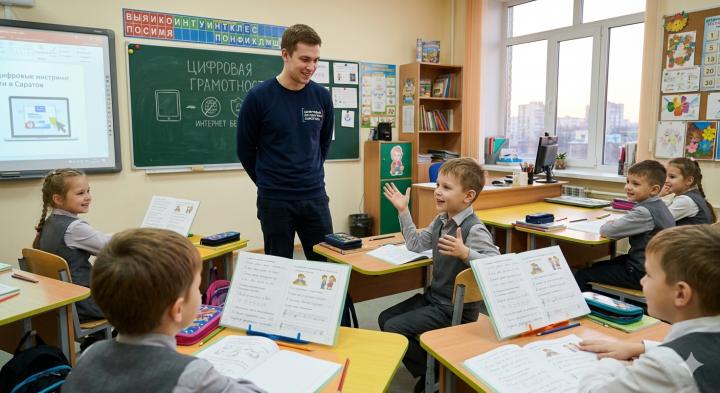 «Рассказывают, как обходить блокировки»: цифровой волонтер поразился знаниям саратовских первоклассников о VPN