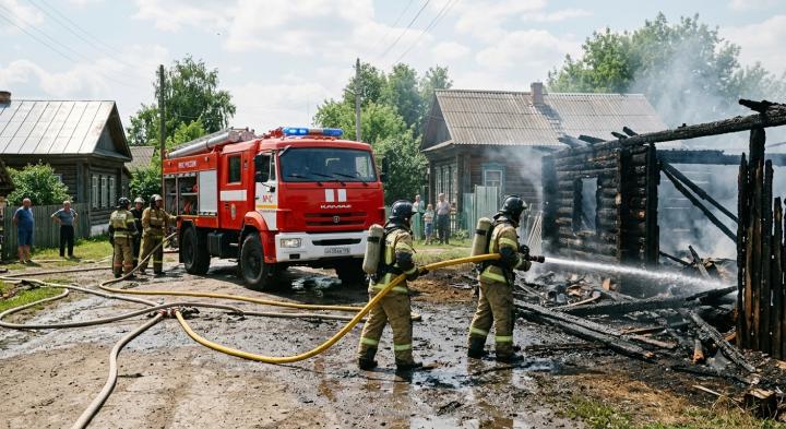 Субботние пожары: в Саратовской области за сутки зарегистрировано 8 возгораний