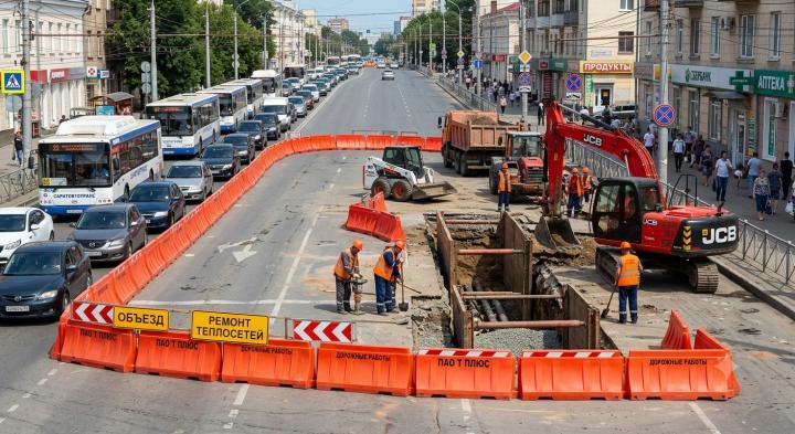 Автобусы в объезд, троллейбусы на прикол: новые ограничения вводятся в центре Саратова