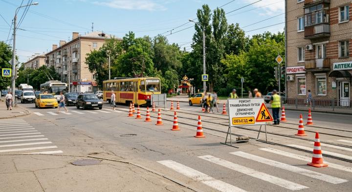 Тысячам жителей Саратова придется пересесть на автобусы из-за масштабных работ в районе Детского парка