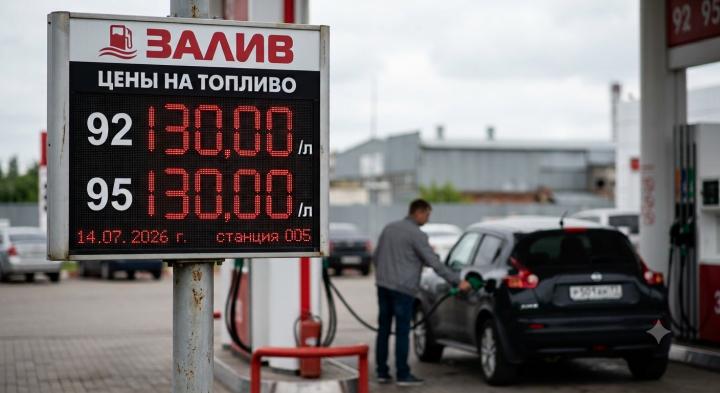 Несмотря на дефицит бензин в Саратовской области неожиданно подешевел