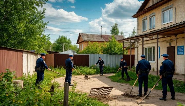 В Петровском районе мужчина угрожал соседу убийством вилами